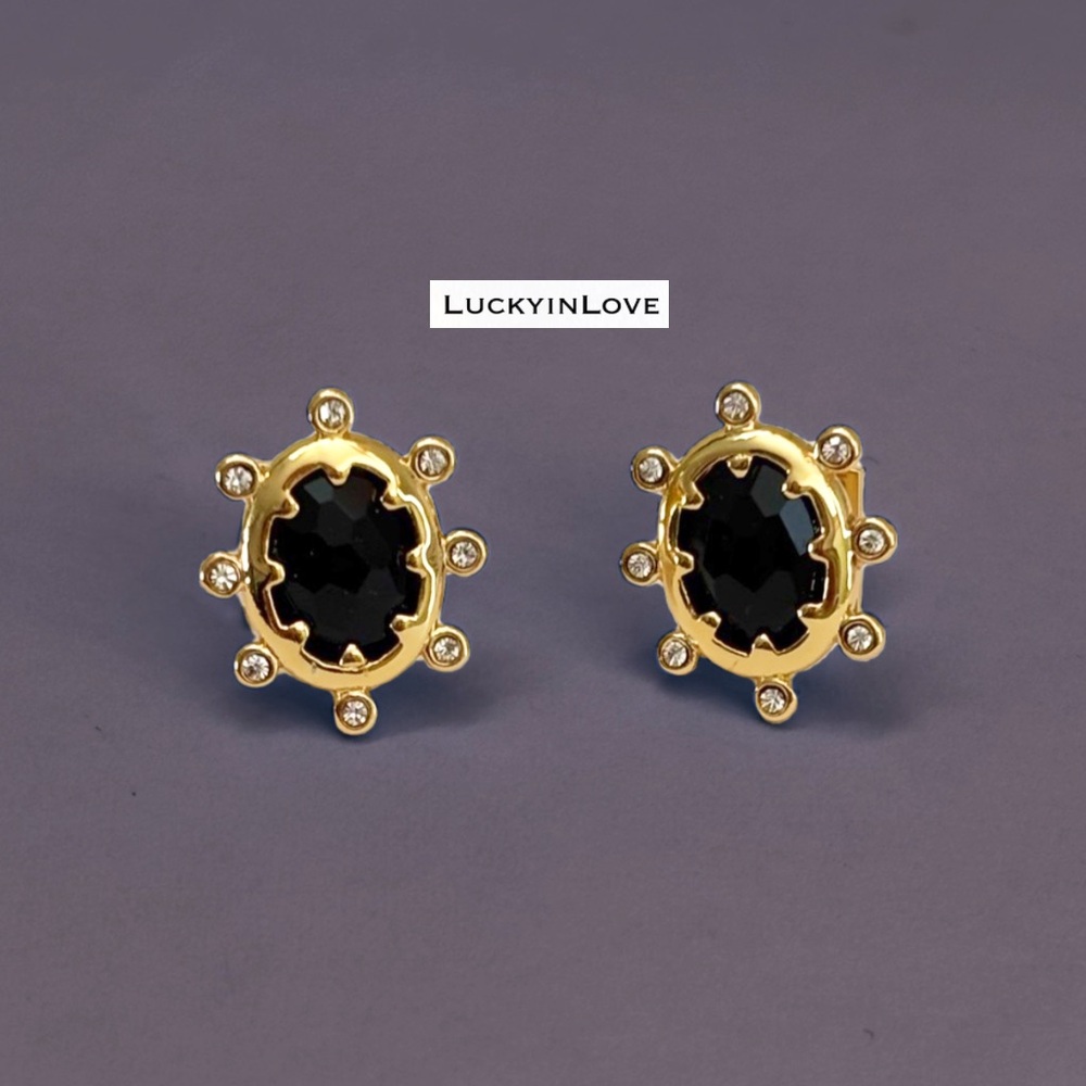 ALEXIS BITTAR • Crystal Stud Earrings - Picture 1 of 15